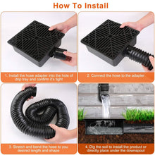 Load image into Gallery viewer, 2-Pack: Gutter Downspout Extension Low Profile No Deep Digging Catch
