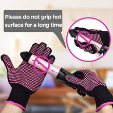 Load image into Gallery viewer, 2-Pack: Heat Resistant Gloves with Silicone Bumps
