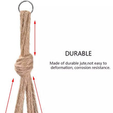 Load image into Gallery viewer, 2-Pack: Indoor Outdoor Hanging Pot Rope Net Macrame Plant Hanger

