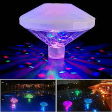 Load image into Gallery viewer, 2-Pack: LED Color Changing Floating Pool Lights with 8 Modes Lighting

