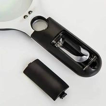 Load image into Gallery viewer, 2-Pack: LED Light 45x Magnifying Glass Lens Mini Pocket Handheld Microscope
