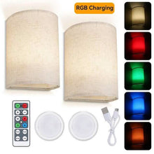 Load image into Gallery viewer, 2-Pack: Magnetic Wireless Wall Sconce Lighting
