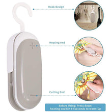 Load image into Gallery viewer, 2-Pack: Mempedont Mini Bag Sealer - Heat Sealer for Plastic Bags
