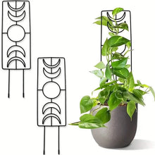 Load image into Gallery viewer, 2-Pack: Metal Plant Trellis for Climbing Plants Indoor
