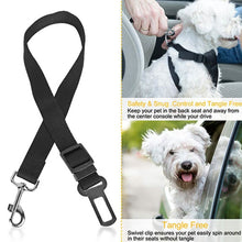 Load image into Gallery viewer, 2-Pack: Multipurpose Pet Safety Vehicle Seat Belt
