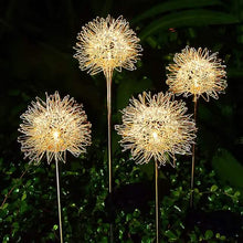 Load image into Gallery viewer, 2-Pack: Outdoor Solar Dandelion Lawn Lights
