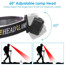 Load image into Gallery viewer, 2-Pack: Rechargeable Motion Sensor Headlamp 6 Light Modes
