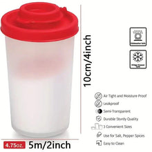 Load image into Gallery viewer, 2-Pack: Salt and Pepper Shakers Moisture Proof Set
