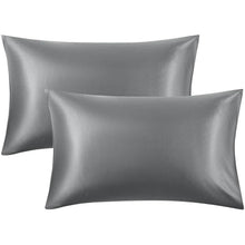 Load image into Gallery viewer, 2-Pack: Satin Pillowcases with Envelope Closure
