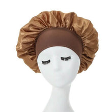Load image into Gallery viewer, 2-Pack: Satin Sleep Bonnet for Curly Hair

