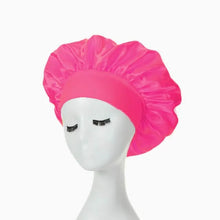 Load image into Gallery viewer, 2-Pack: Satin Sleep Bonnet for Curly Hair
