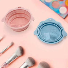 Load image into Gallery viewer, 2-Pack: Silicone Foldable Makeup Brush Cleaning Pad
