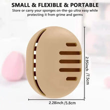 Load image into Gallery viewer, 2-Pack: Silicone Makeup Sponge Holder Case
