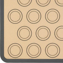 Load image into Gallery viewer, 2-Pack: Silicone Nonstick Food Safe Macarons Baking Mat
