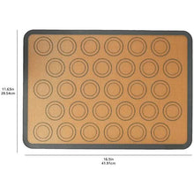 Load image into Gallery viewer, 2-Pack: Silicone Nonstick Food Safe Macarons Baking Mat
