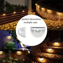 Load image into Gallery viewer, 2-Pack: Solar Fence Deck and Wall Lights

