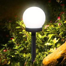 Load image into Gallery viewer, 2-Pack: Solar LED Globe Powered Garden Light
