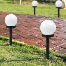 Load image into Gallery viewer, 2-Pack: Solar LED Globe Powered Garden Light
