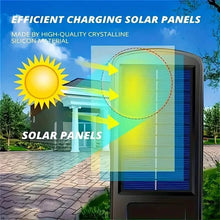 Load image into Gallery viewer, 2-Pack: Solar Outdoor Security Street Lighting, 3 Modes With Wireless Motion Sensing and Remote Control
