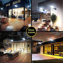Load image into Gallery viewer, 2-Pack: Solar Outdoor Security Street Lighting, 3 Modes With Wireless Motion Sensing and Remote Control
