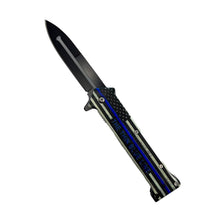 Load image into Gallery viewer, 2-Pack: Stiletto Spring Assisted Steel Folding Knife
