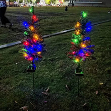Load image into Gallery viewer, 2-Pack: Waterproof Solar Christmas Tree LED Light
