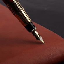 Load image into Gallery viewer, 2-Pack: Wood Grain Classical Fountain Pen Ballpoint Pen
