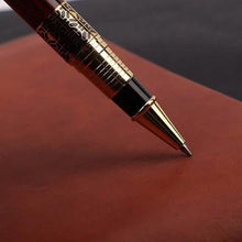 Load image into Gallery viewer, 2-Pack: Wood Grain Classical Fountain Pen Ballpoint Pen
