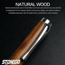 Load image into Gallery viewer, 2-Pack: Wooden Twist Ballpoint Pen
