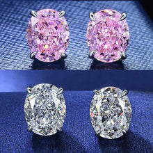 Load image into Gallery viewer, 2-Pairs: 2.00CTTW CZ Oval Set Earrings
