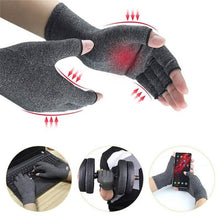 Load image into Gallery viewer, 2-Pairs: Rheumatoid Arthritis Magnetic Compression Gloves
