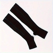 Load image into Gallery viewer, 2-Pairs: Women's Open Toe Sports Compression Socks
