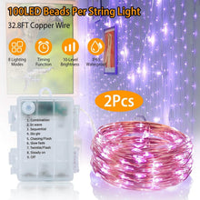 Load image into Gallery viewer, 2-Piece: 100LED Beads String Lights
