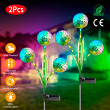 Load image into Gallery viewer, 2-Piece: 36 LED Dandelion Solar Lights
