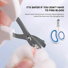 Load image into Gallery viewer, 2-Piece: Easy-Grip Stainless Steel Cat Nail Clippers
