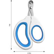 Load image into Gallery viewer, 2-Piece: Easy-Grip Stainless Steel Cat Nail Clippers
