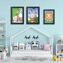 Load image into Gallery viewer, 2-Piece: Kids Art Frame Front Opening Wooden Picture Frame
