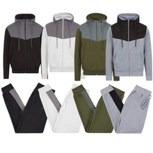 Load image into Gallery viewer, 2-Piece: Men’s Fleece-Lined Tech Hoodie and Jogger Set
