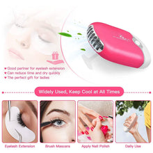 Load image into Gallery viewer, 2-Piece: Rechargeable Handheld Mini Eyelash Fan
