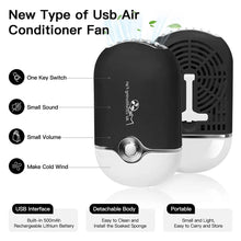 Load image into Gallery viewer, 2-Piece: Rechargeable Handheld Mini Eyelash Fan
