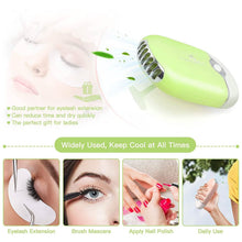 Load image into Gallery viewer, 2-Piece: Rechargeable Handheld Mini Eyelash Fan

