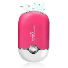 Load image into Gallery viewer, 2-Piece: Rechargeable Handheld Mini Eyelash Fan
