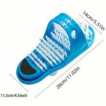 Load image into Gallery viewer, 2-Piece Set: Foot Washing Brush Foot Scrub with Suction Cup
