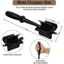 Load image into Gallery viewer, 2-Piece Set: Heat-Resistant Nylon Meat Chopper Set

