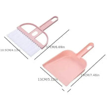 Load image into Gallery viewer, 2-Piece Set: Mini Cleaning Dustpan And Brush Set
