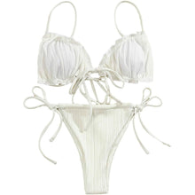 Load image into Gallery viewer, 2-Piece Set: Thong Brazilian Bikini Swimsuit
