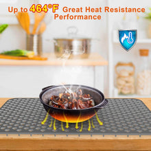 Load image into Gallery viewer, 2-Piece: Silicon Grid Sink Mat with Central Drain Hole
