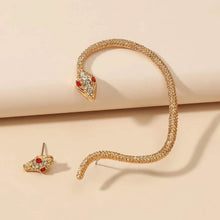 Load image into Gallery viewer, 2-Piece: Snake Design Earrings
