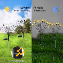 Load image into Gallery viewer, 2-Piece: Solar Firefly Lights Swaying Decorative Pathway Lamp
