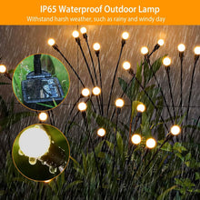 Load image into Gallery viewer, 2-Piece: Solar Firefly Lights Swaying Decorative Pathway Lamp
